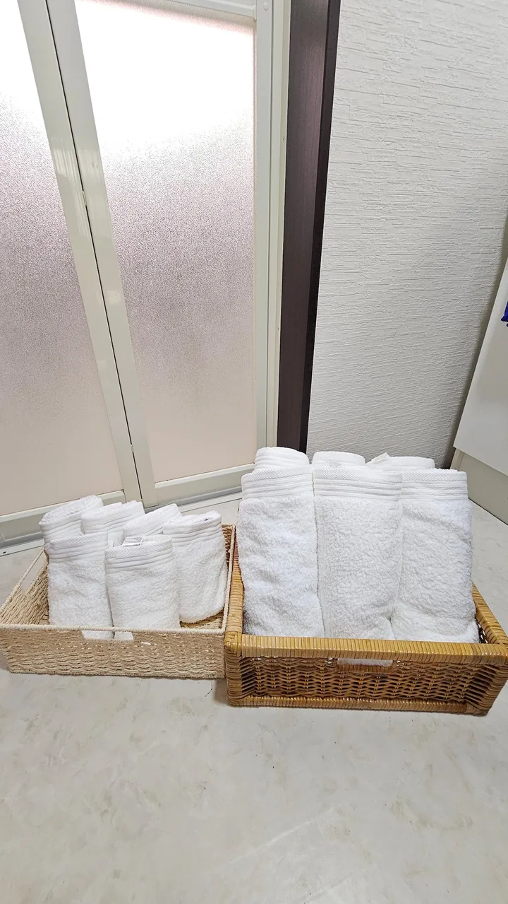 YA House タオル類のアメニティ